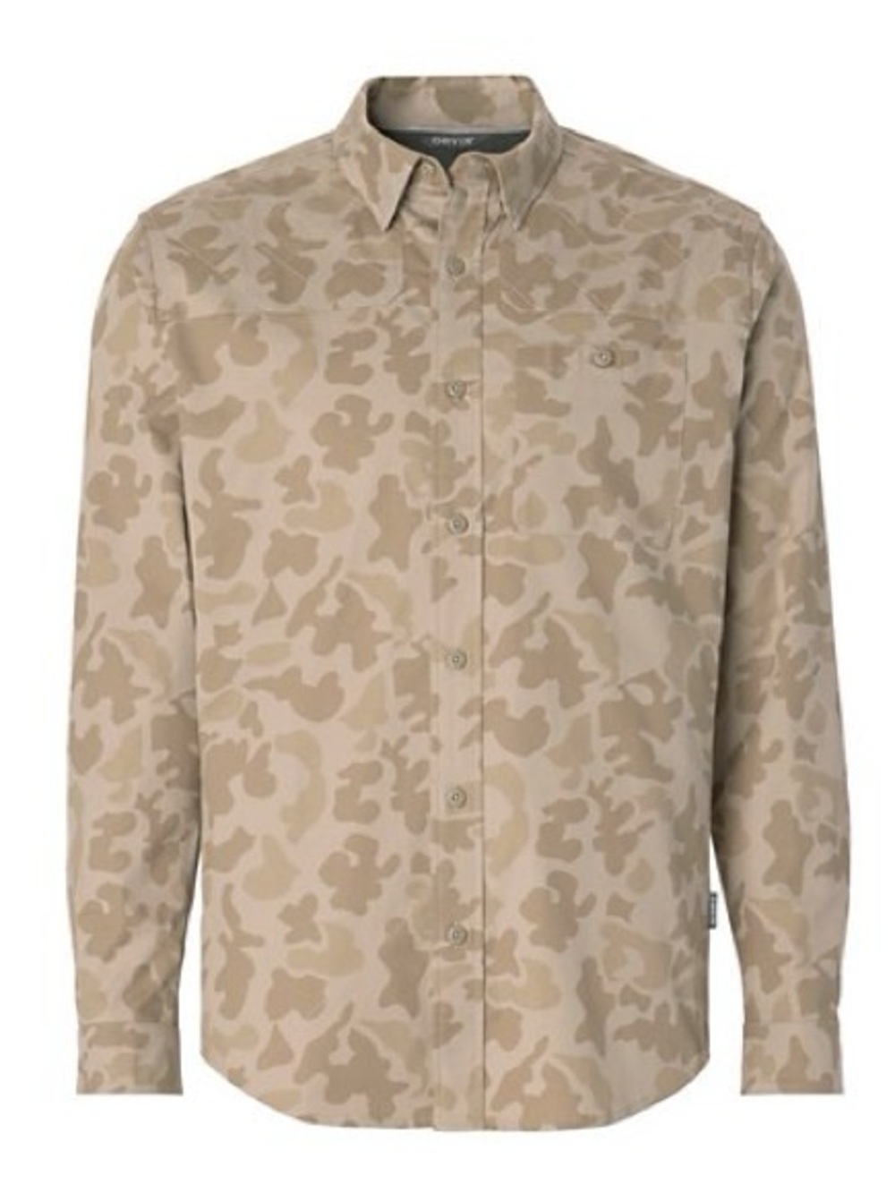 Orvis Men’s Midweight Long-Sleeve Shooting Shirt Size XL DOVE 1971 CAMO